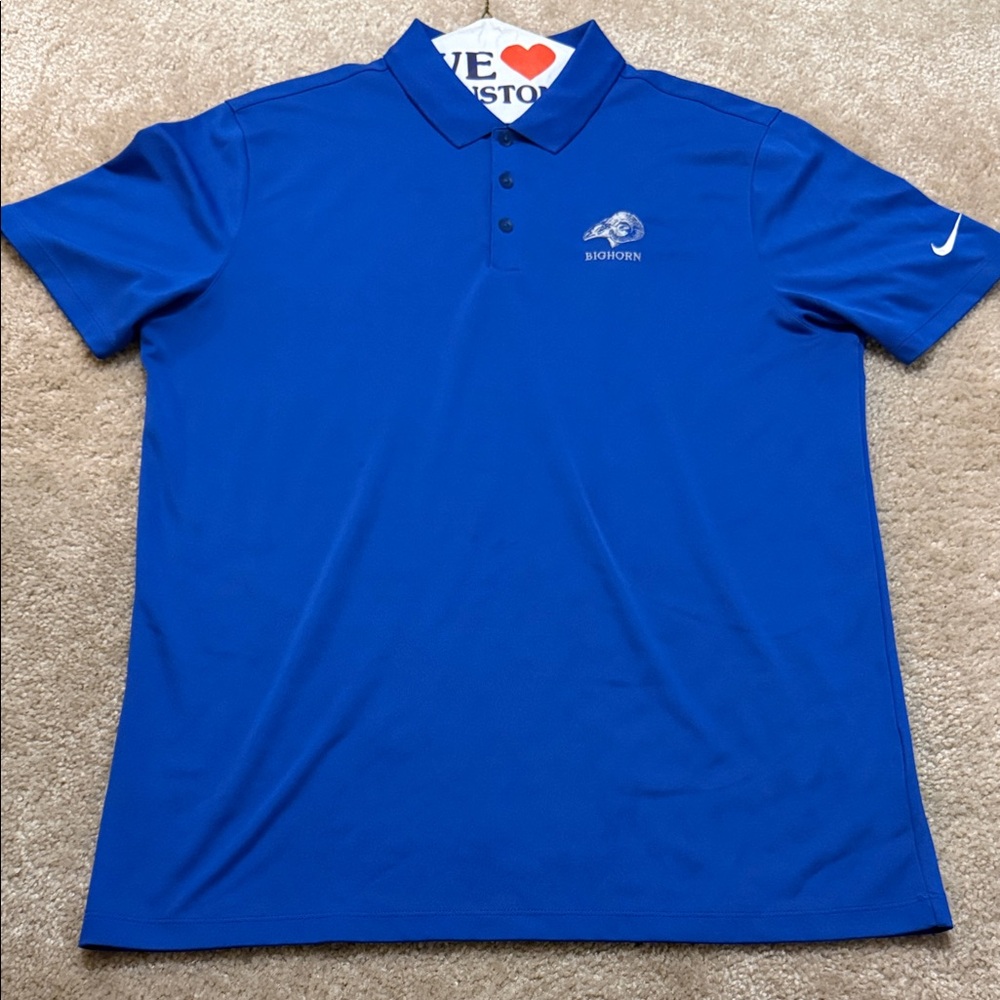 Nike Royal Blue Men's Polo Shirt